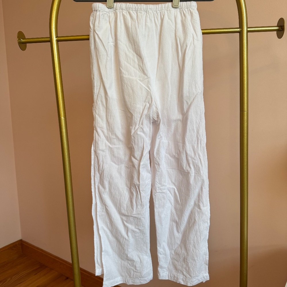 Linen Beach Pants - Picture 2 of 4
